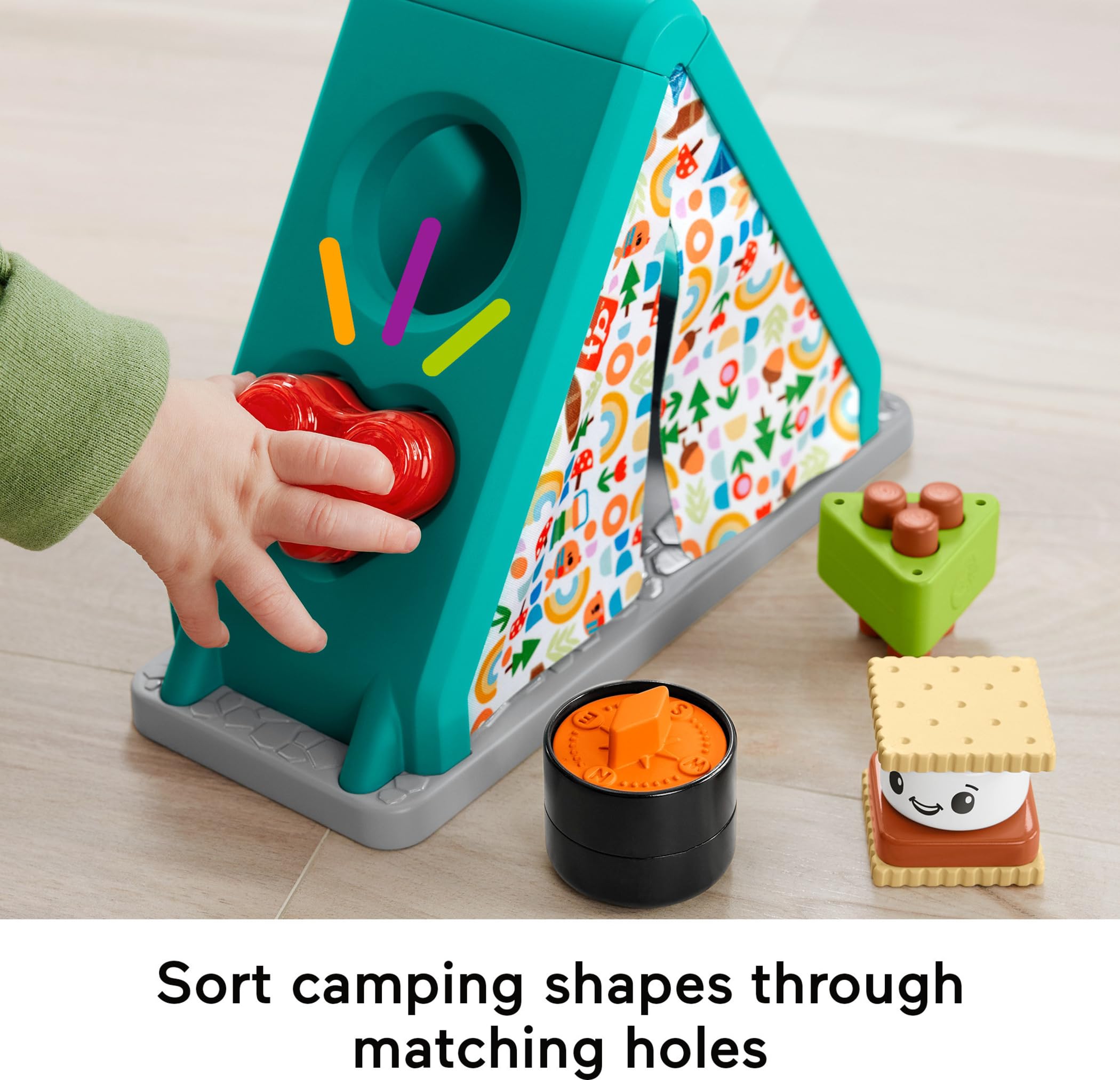 Foto 4 pulgar | Tienda de Campaña Fisher-Price con Forma de S'more - Venta Internacional