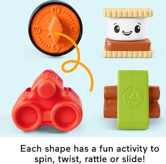 Foto 5 | Tienda de Campaña Fisher-Price con Forma de S'more - Venta Internacional