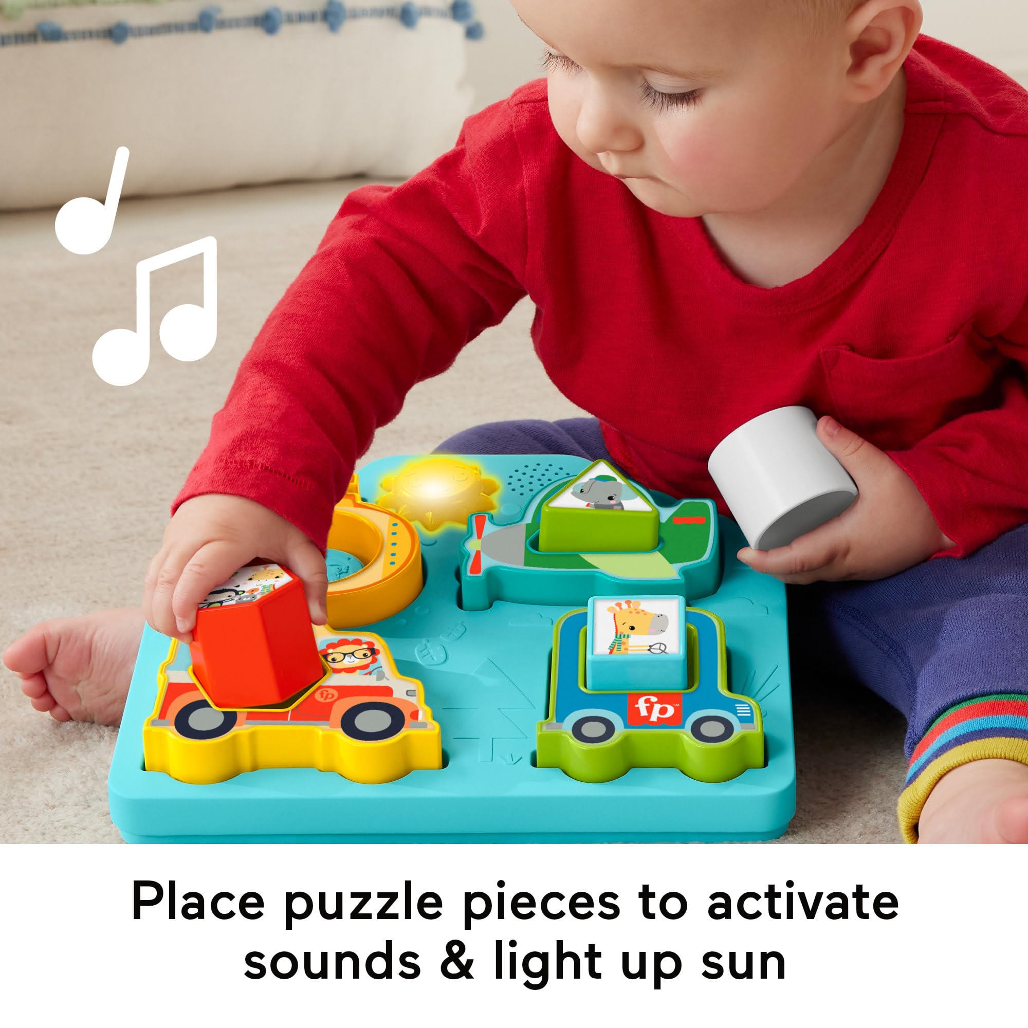 Foto 4 pulgar | Rompecabezas Fisher-price de Vehículos - Venta Internacional