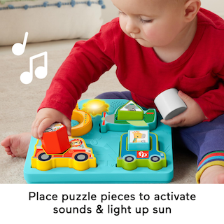 Foto 3 | Rompecabezas Fisher-price de Vehículos - Venta Internacional