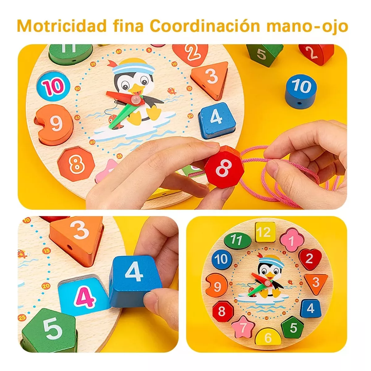 Foto 5 pulgar | Paquete Didáctico Infantil Estimulación Temprana 5 Piezas