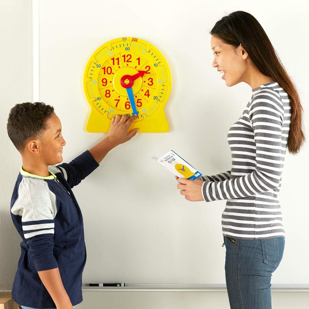 Foto 7 | Reloj Numérico Hand2mind De Teaching Clock Para Niños (juego De 25) - Venta Internacional.