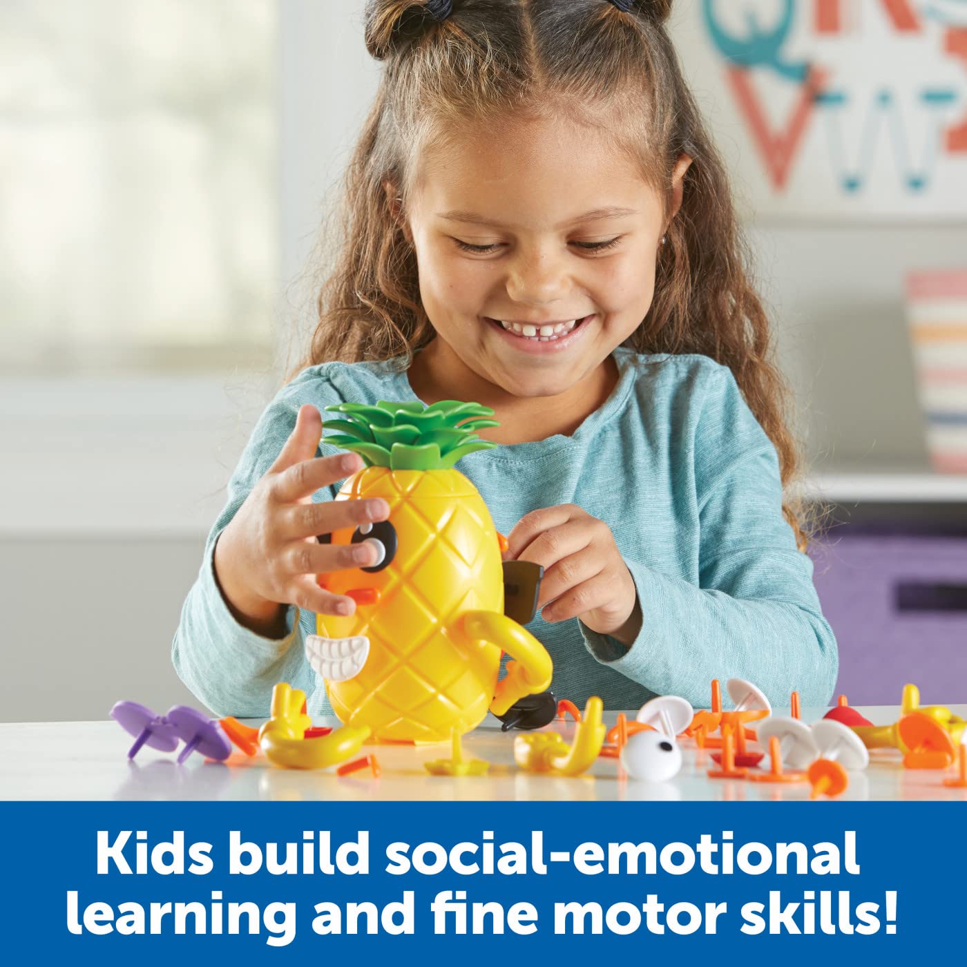 Foto 3 pulgar | Set Deluxe Big Feelings Pineapple De Toy Learning Resources - Venta Internacional.