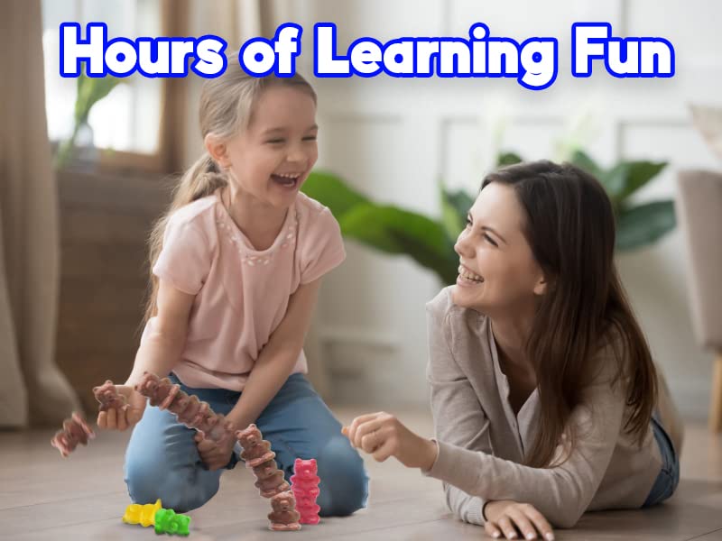 Foto 6 | Counting Bears Skoolzy Rainbow, Apilable, 50 Unidades Para Niños Pequeños - Venta Internacional.