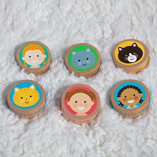 Foto 3 | Casa Unifamiliar De Madera Toy Melissa & Doug Go Tots Con 6 Discos - Venta Internacional.
