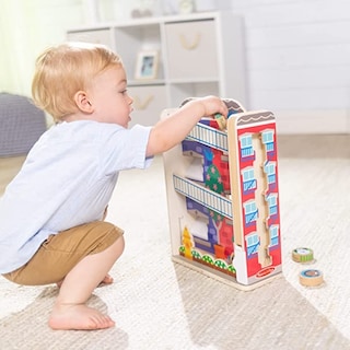 Foto 5 | Casa Unifamiliar De Madera Toy Melissa & Doug Go Tots Con 6 Discos - Venta Internacional.