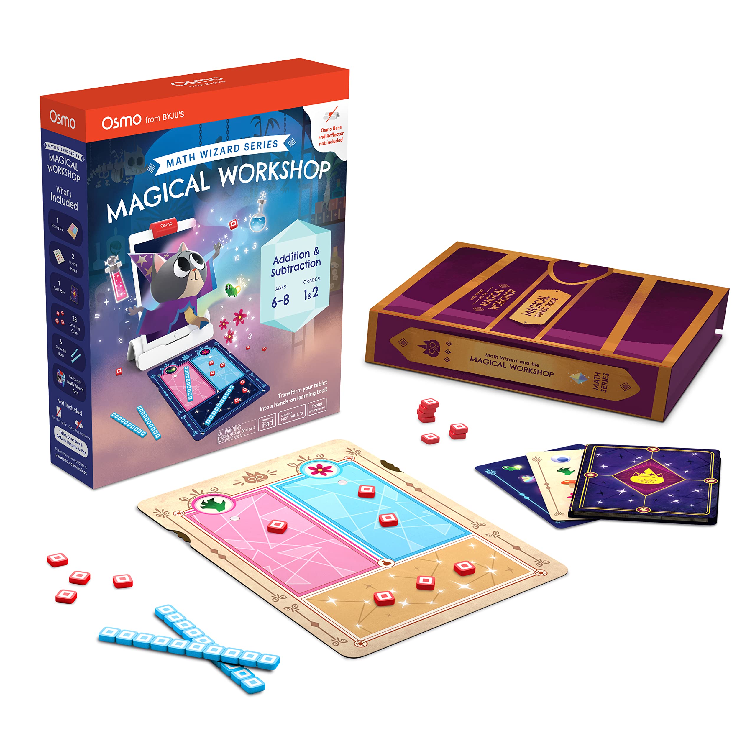 Toy Osmo Math Wizard And The Magical Workshop Para Ipad Y Tablet Fire - Venta Internacional.