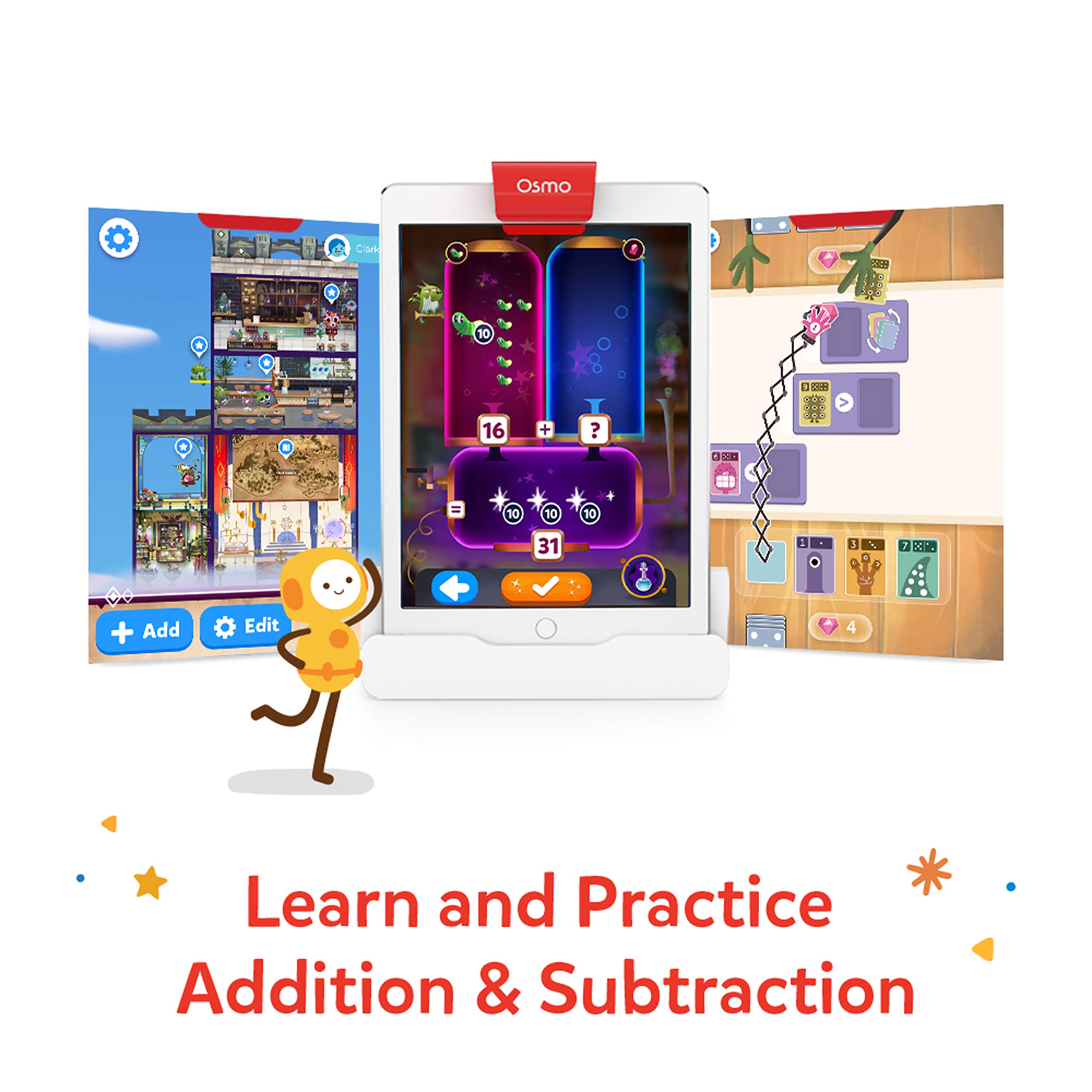 Foto 4 pulgar | Toy Osmo Math Wizard And The Magical Workshop Para Ipad Y Tablet Fire - Venta Internacional.