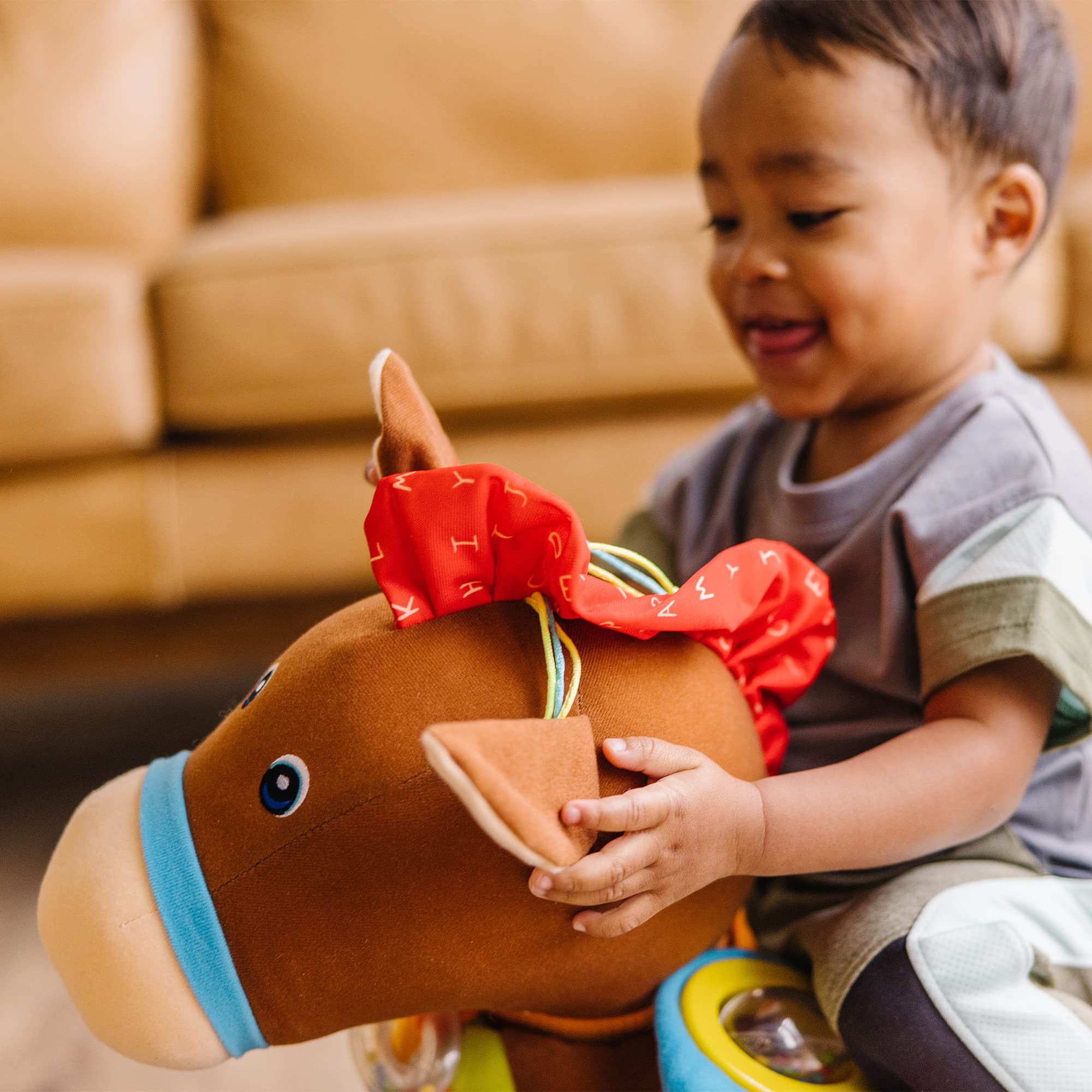 Foto 3 pulgar | Juguete De Actividad Para Bebés Melissa & Doug Giddy-up And Play - Venta Internacional.