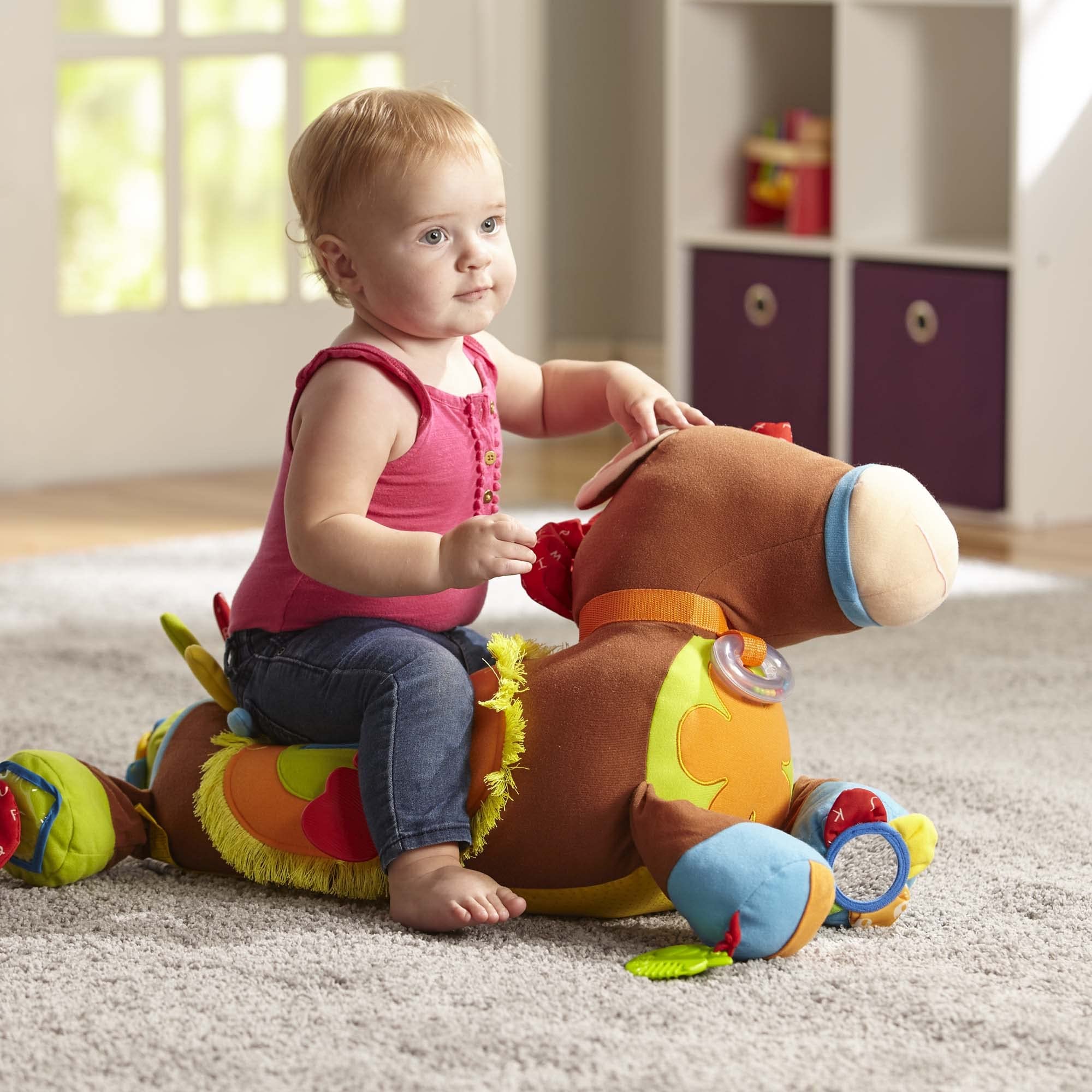 Foto 4 pulgar | Juguete De Actividad Para Bebés Melissa & Doug Giddy-up And Play - Venta Internacional.