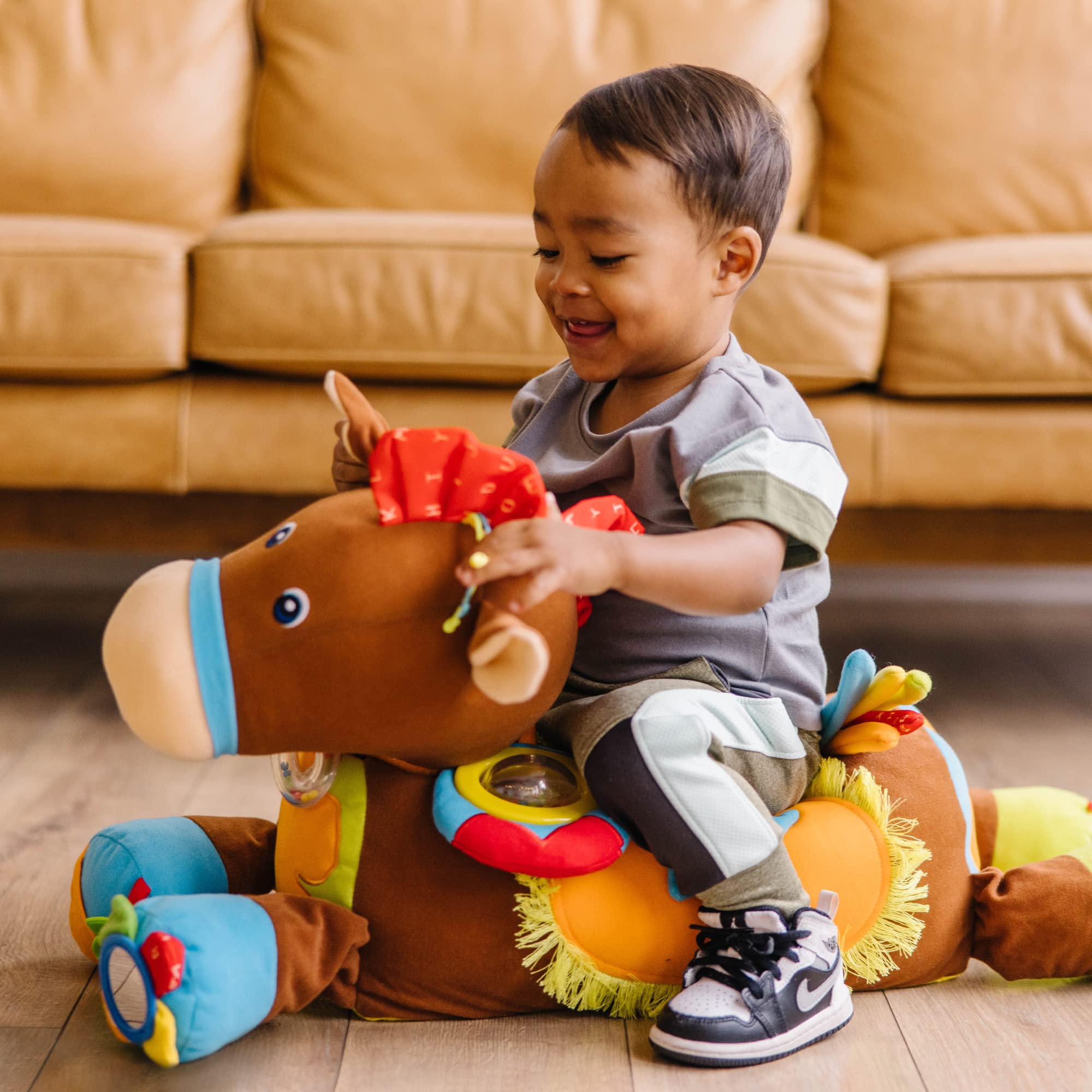 Foto 5 pulgar | Juguete De Actividad Para Bebés Melissa & Doug Giddy-up And Play - Venta Internacional.