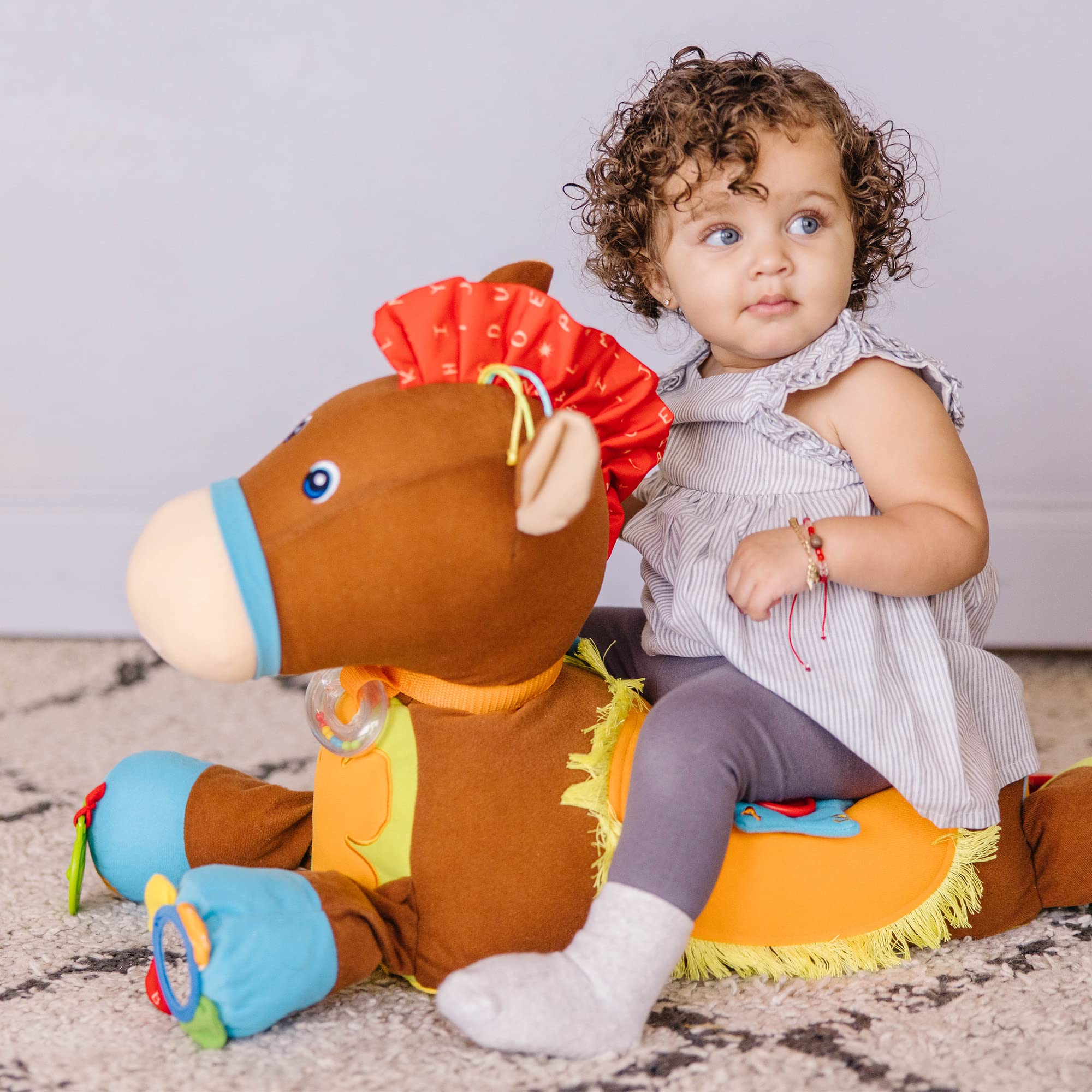 Foto 5 | Juguete De Actividad Para Bebés Melissa & Doug Giddy-up And Play - Venta Internacional.