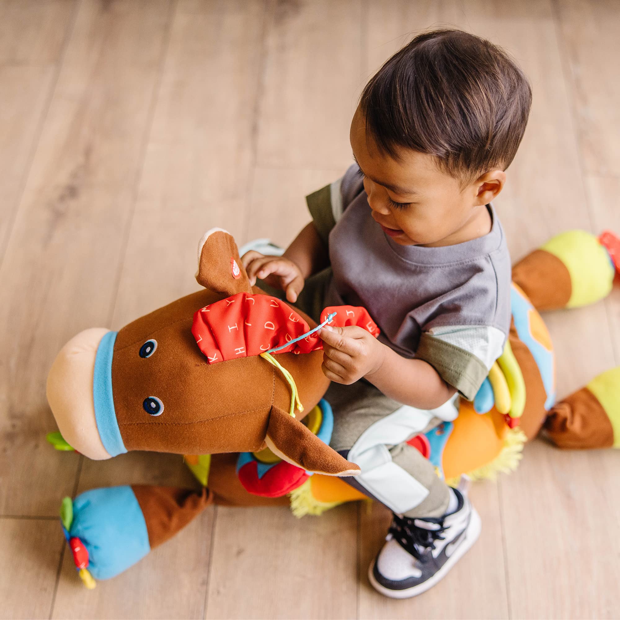 Foto 7 pulgar | Juguete De Actividad Para Bebés Melissa & Doug Giddy-up And Play - Venta Internacional.