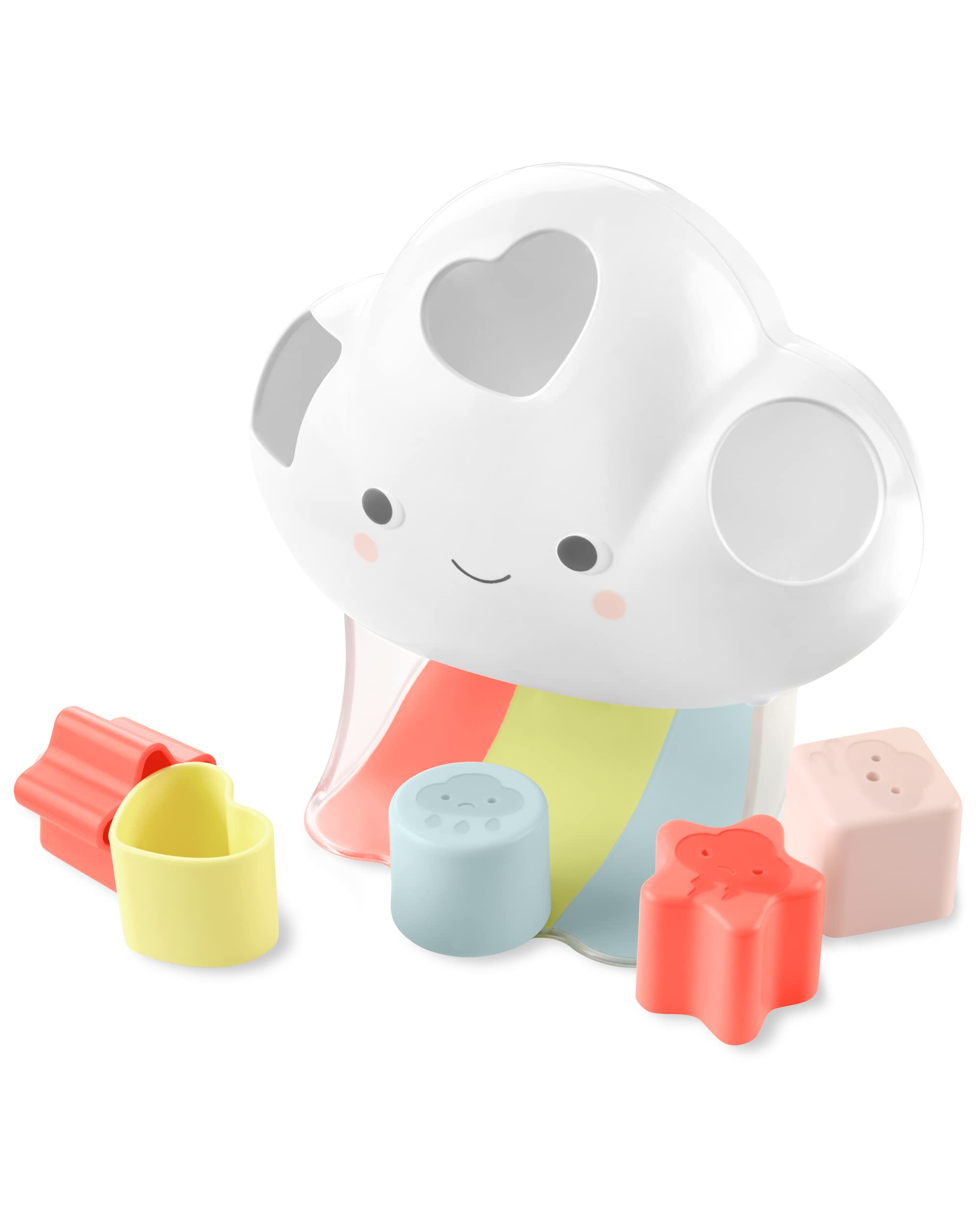 Juguete Clasificador De Formas Skip Hop Silver Lining Cloud Con 10 Bloques - Venta Internacional.