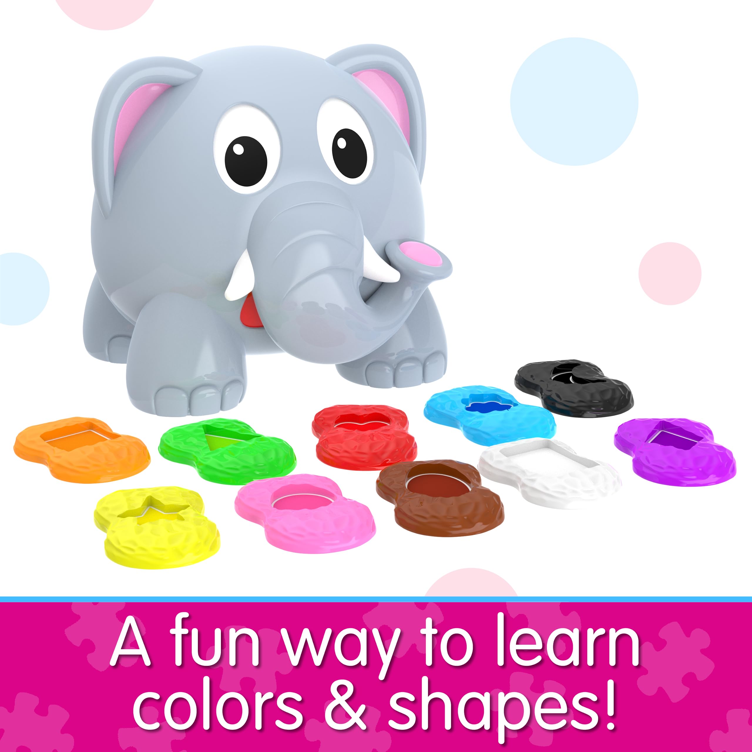 Foto 3 pulgar | Juguete Didáctico The Learning Journey Learn With Me Shapes Elephant - Venta Internacional