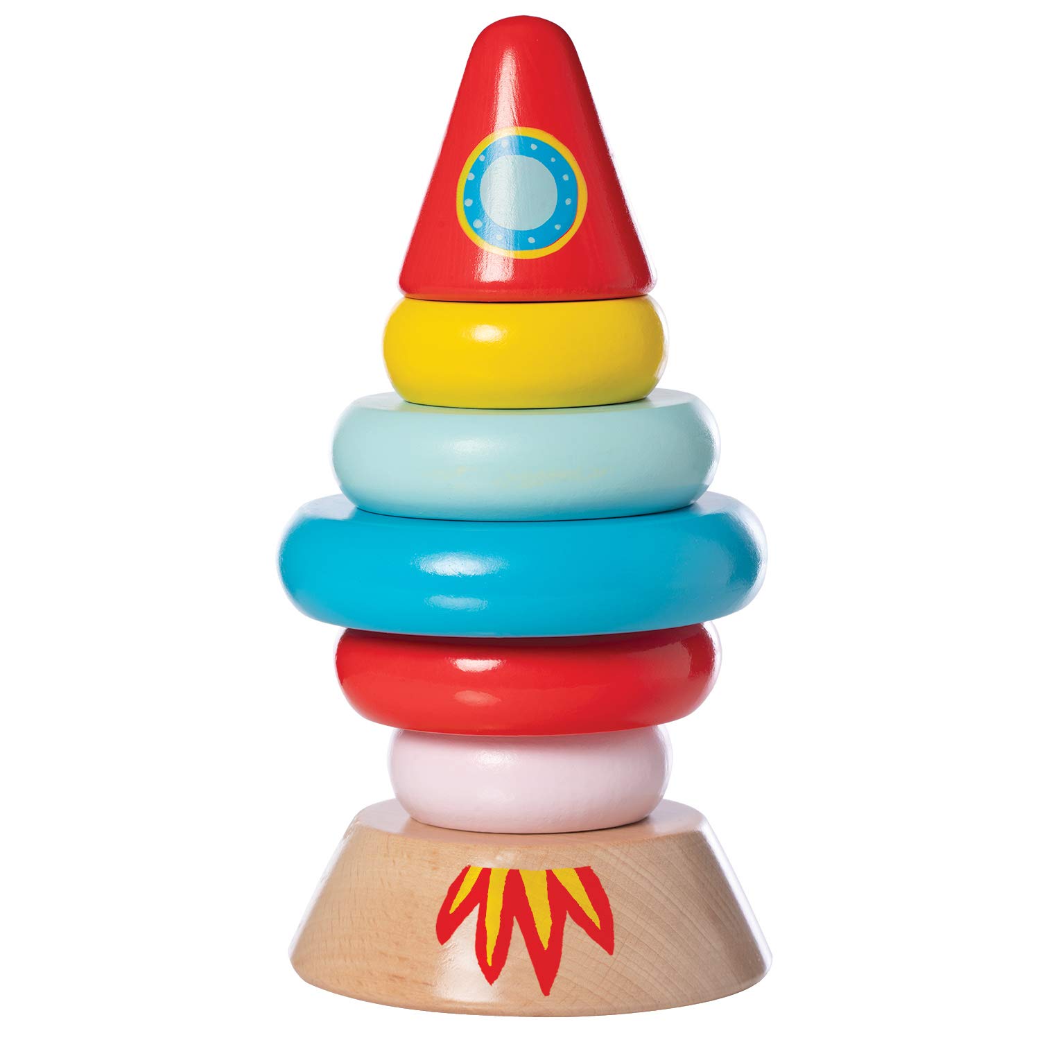 Stacker Toy Manhattan Toy Stacker Rocket Baby De 1 Año O Más - Venta Internacional.