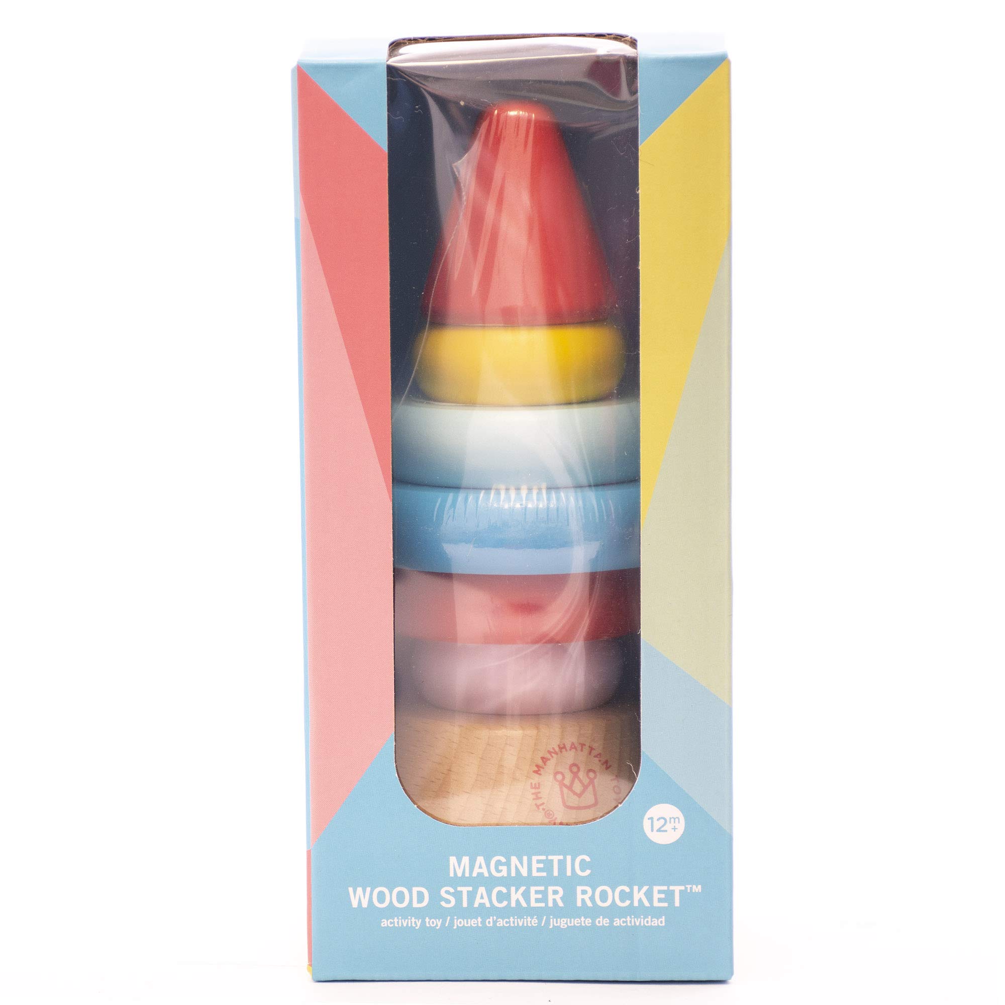 Foto 4 pulgar | Stacker Toy Manhattan Toy Stacker Rocket Baby De 1 Año O Más - Venta Internacional.