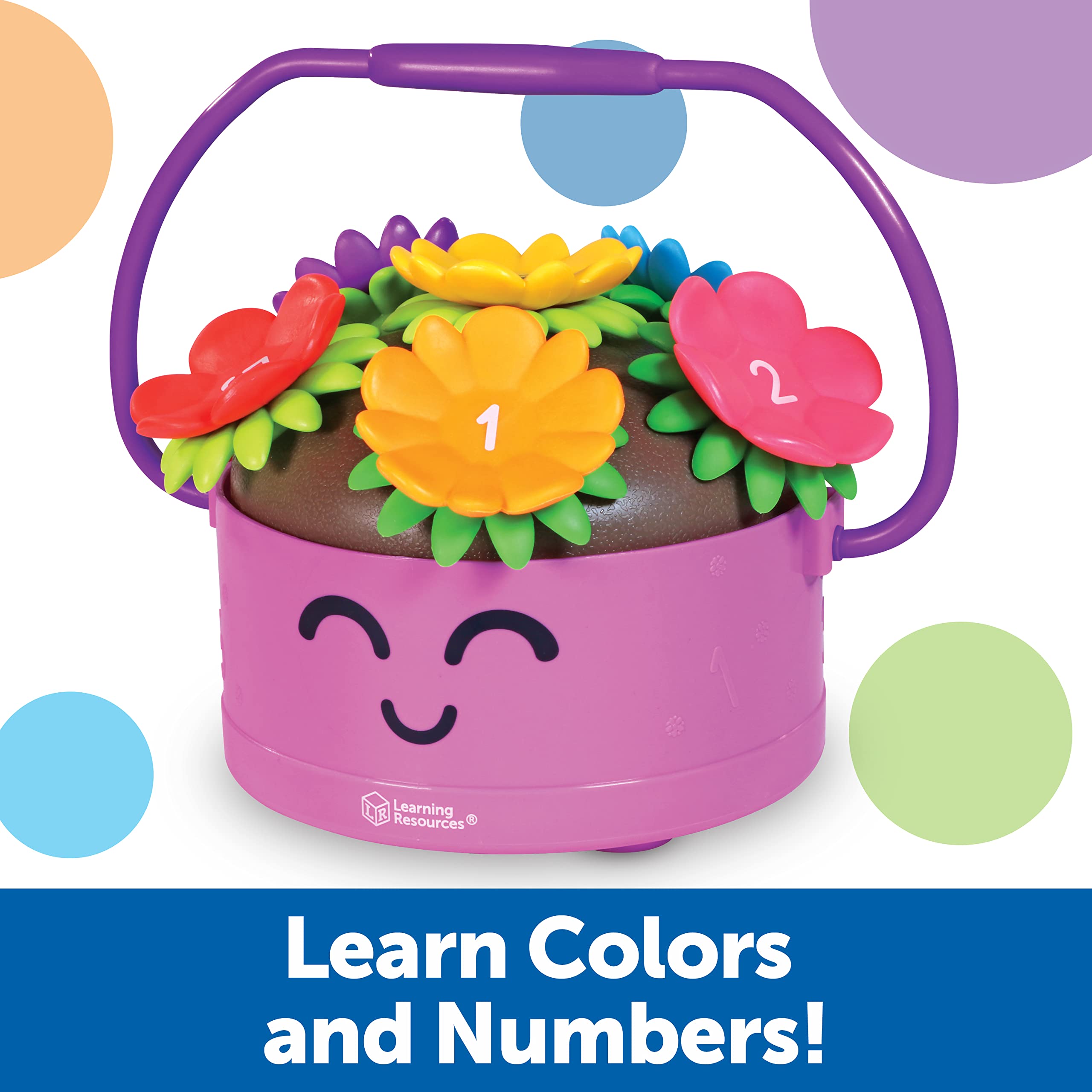 Foto 4 | Maceta Poppy The Count & Stack De Toy Learning Resources - Venta Internacional.