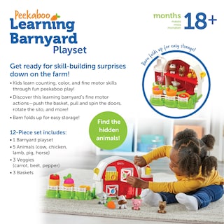 Foto 6 | Granja de Juguete Learning Barnyard- Venta Internacional