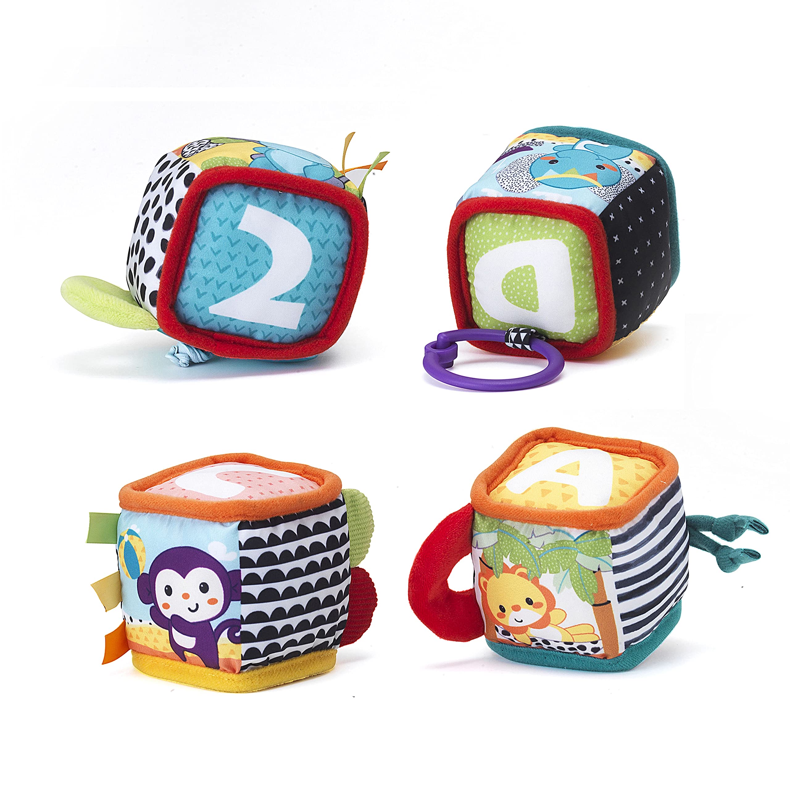 El Juguete De Desarrollo Infantino Discover And Play Soft Blocks - Venta Internacional.