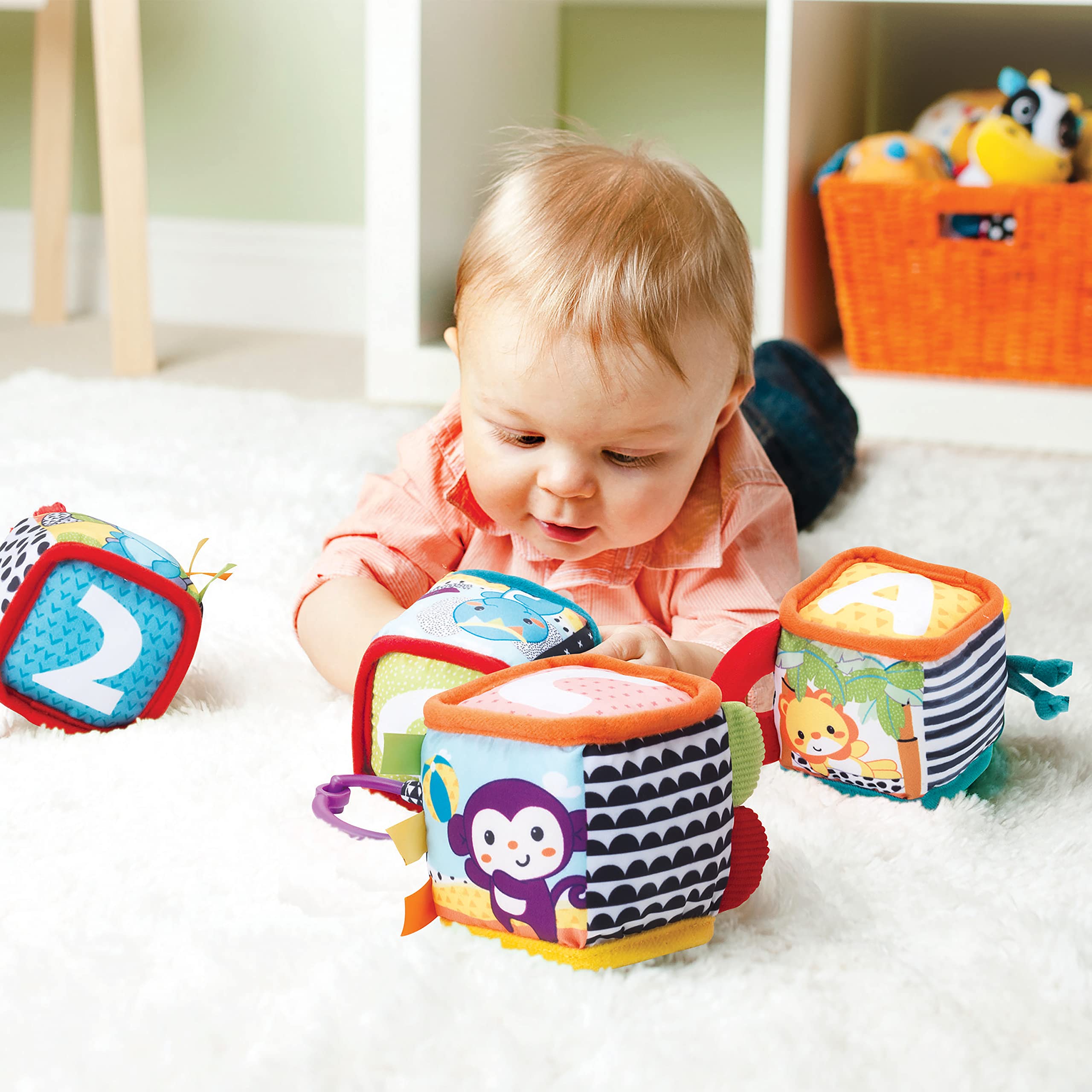 Foto 3 pulgar | El Juguete De Desarrollo Infantino Discover And Play Soft Blocks - Venta Internacional.