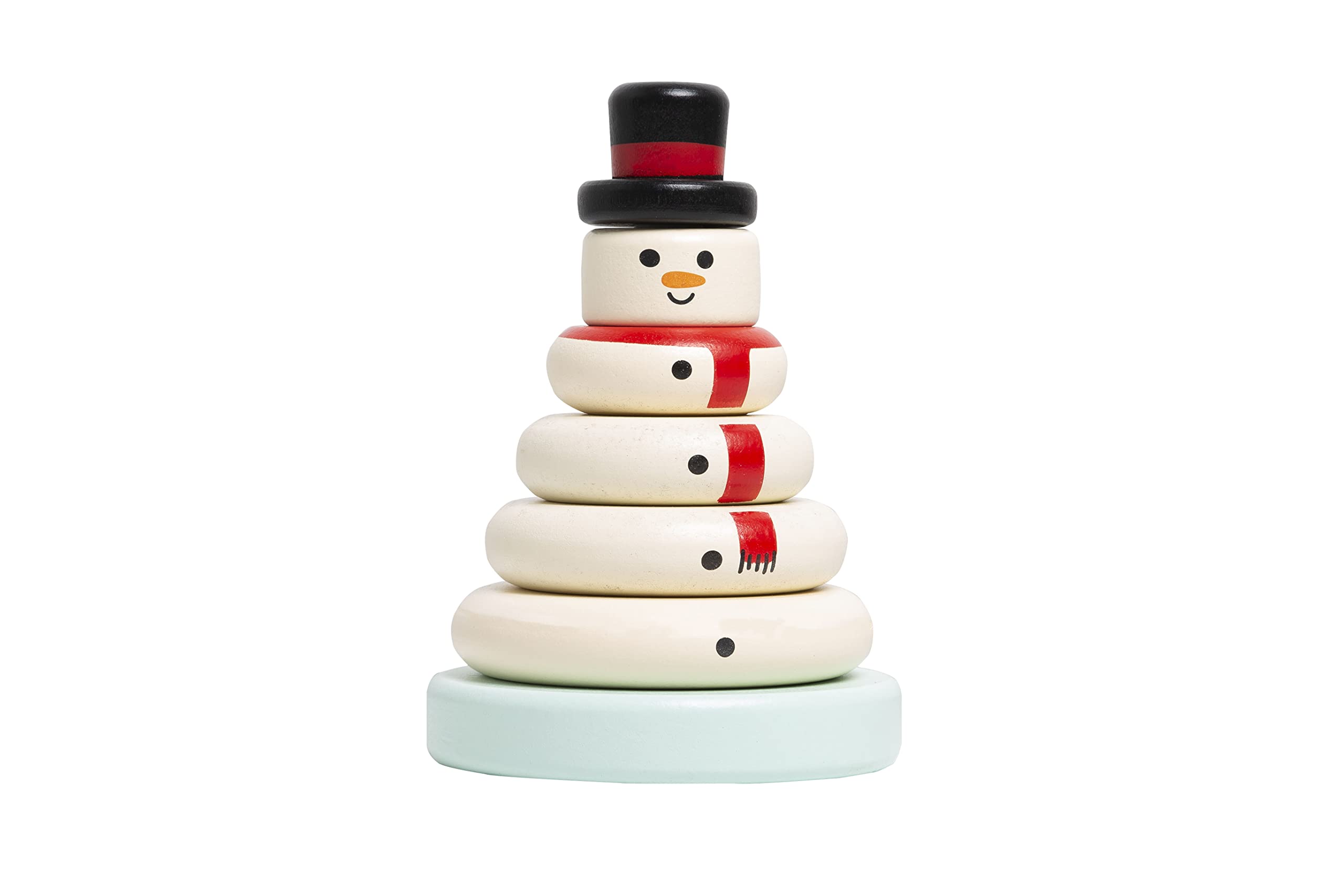 Set De Juguetes Apilables Pearhead Christmas Snowman Para Niños - Venta Internacional.