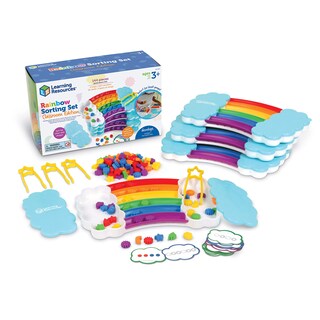 Foto 1 | Set De Clasificación Learning Resources Rainbow 144 Piezas +3 Años - Venta Internacional.