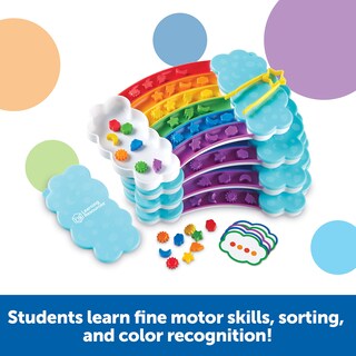 Foto 3 | Set De Clasificación Learning Resources Rainbow 144 Piezas +3 Años - Venta Internacional.