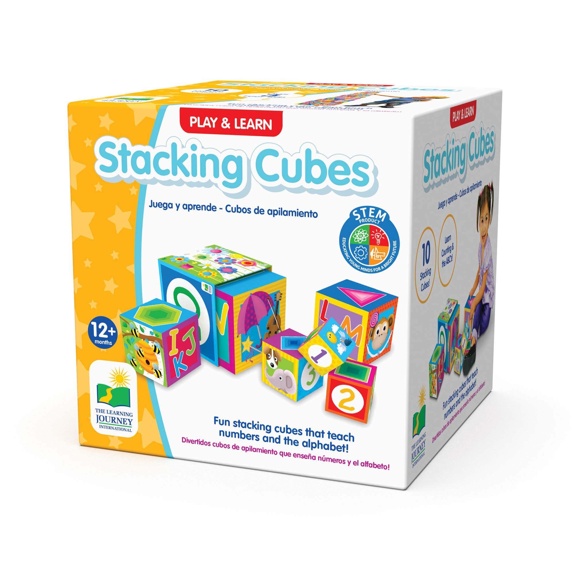 Foto 5 pulgar | Stacking Cubes Learning Journey Juega Y Aprende Durante Más De 12 Meses - Venta Internacional.