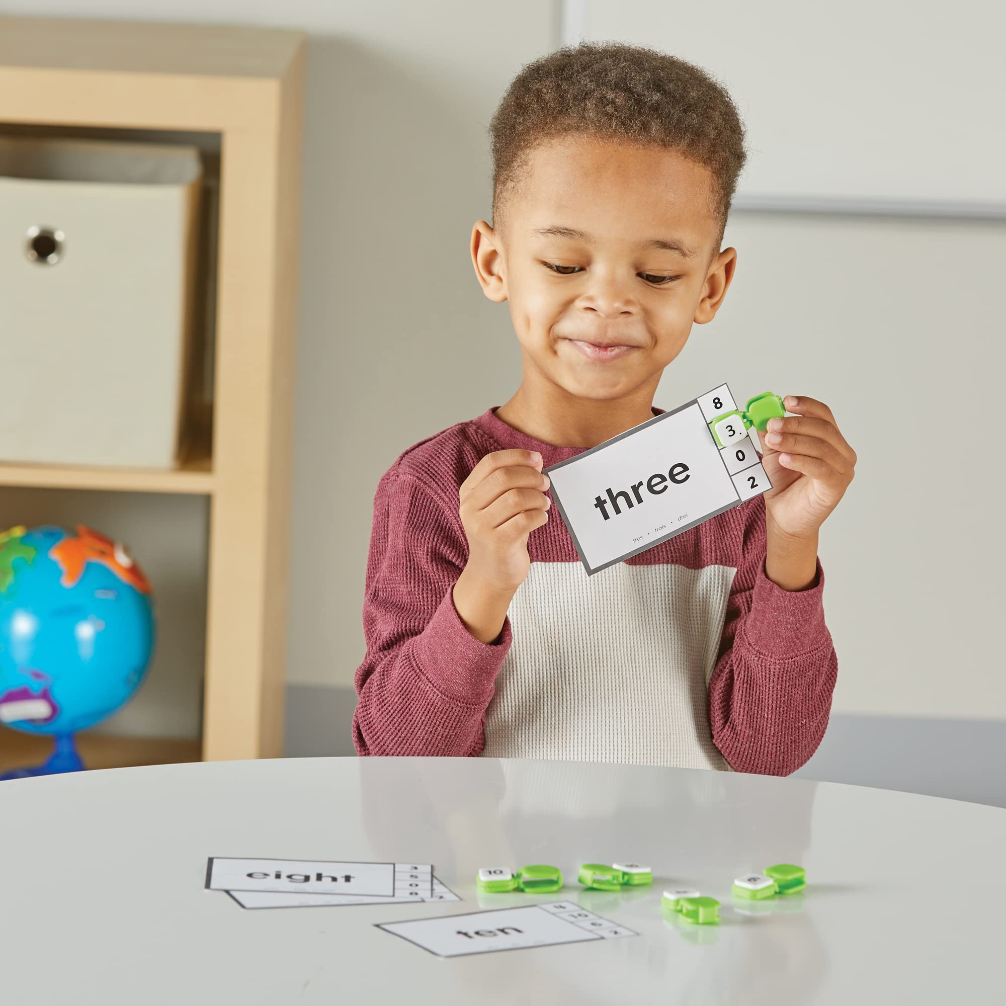 Foto 8 pulgar | Fine Motor Clips Hand2mind Learn My Numbers Para Niños Mayores De 3 Años - Venta Internacional.