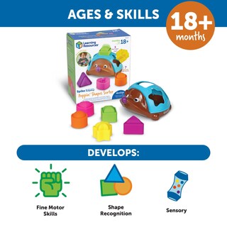 Foto 4 | Juguetes Montessori para Clasificar y Moldear Spike Hedgehog - Venta Internacional