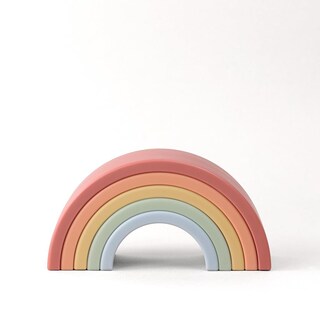 Foto 1 | Stacker Toy Itzy Rainbow Con Cuerda Mano-ojo De 5 Arcos - Venta Internacional.