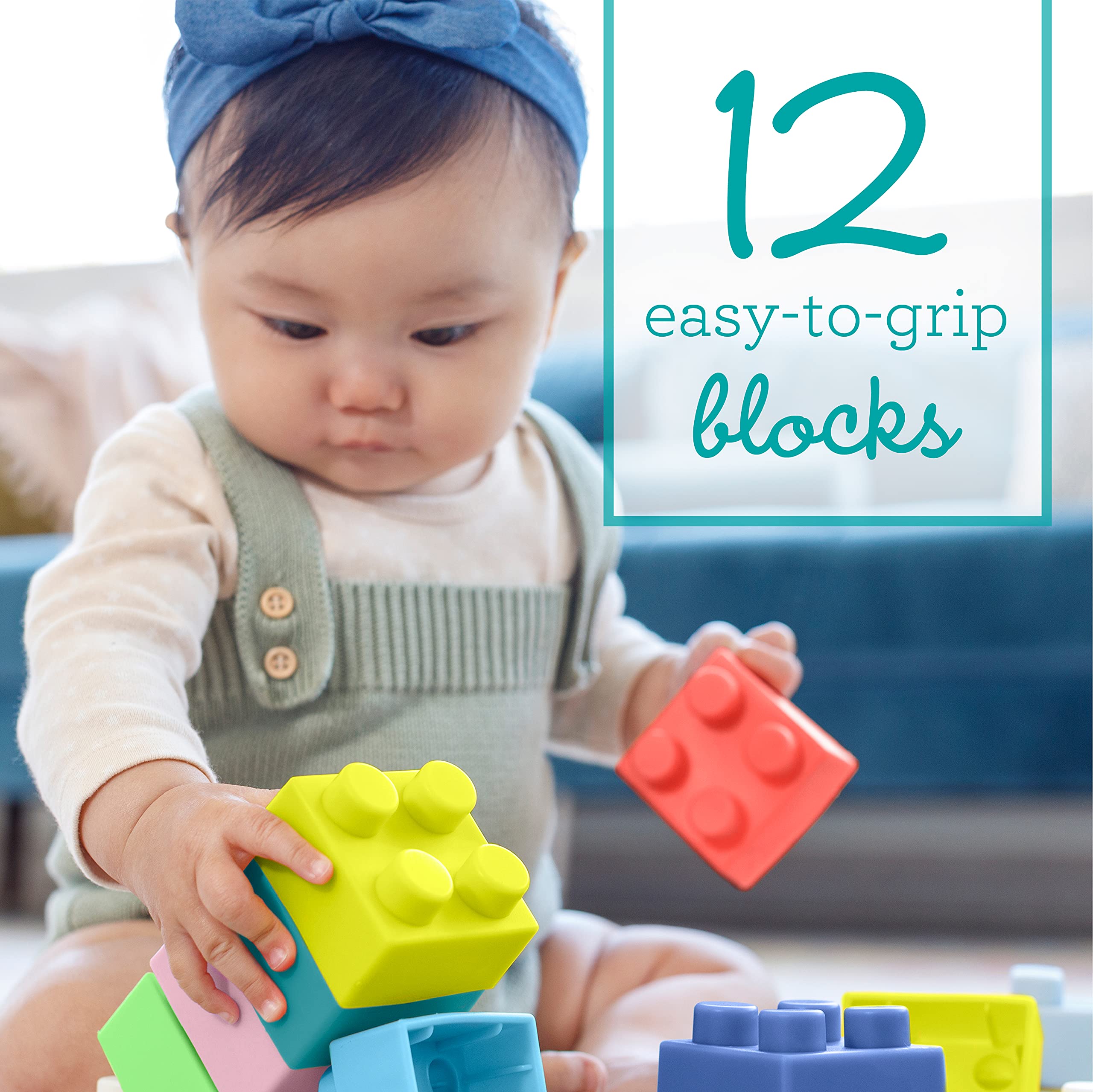 Foto 4 pulgar | Juego de Blocks Infantino 12 Piezas  - Venta Internacional