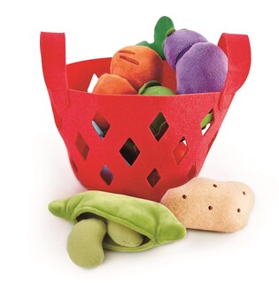Foto 1 | Cesta De Verduras De Juguete Con Forma De Cesta Para Niños Pequeños Con Col, Zanahoria, Roja, Más De 18 M - V