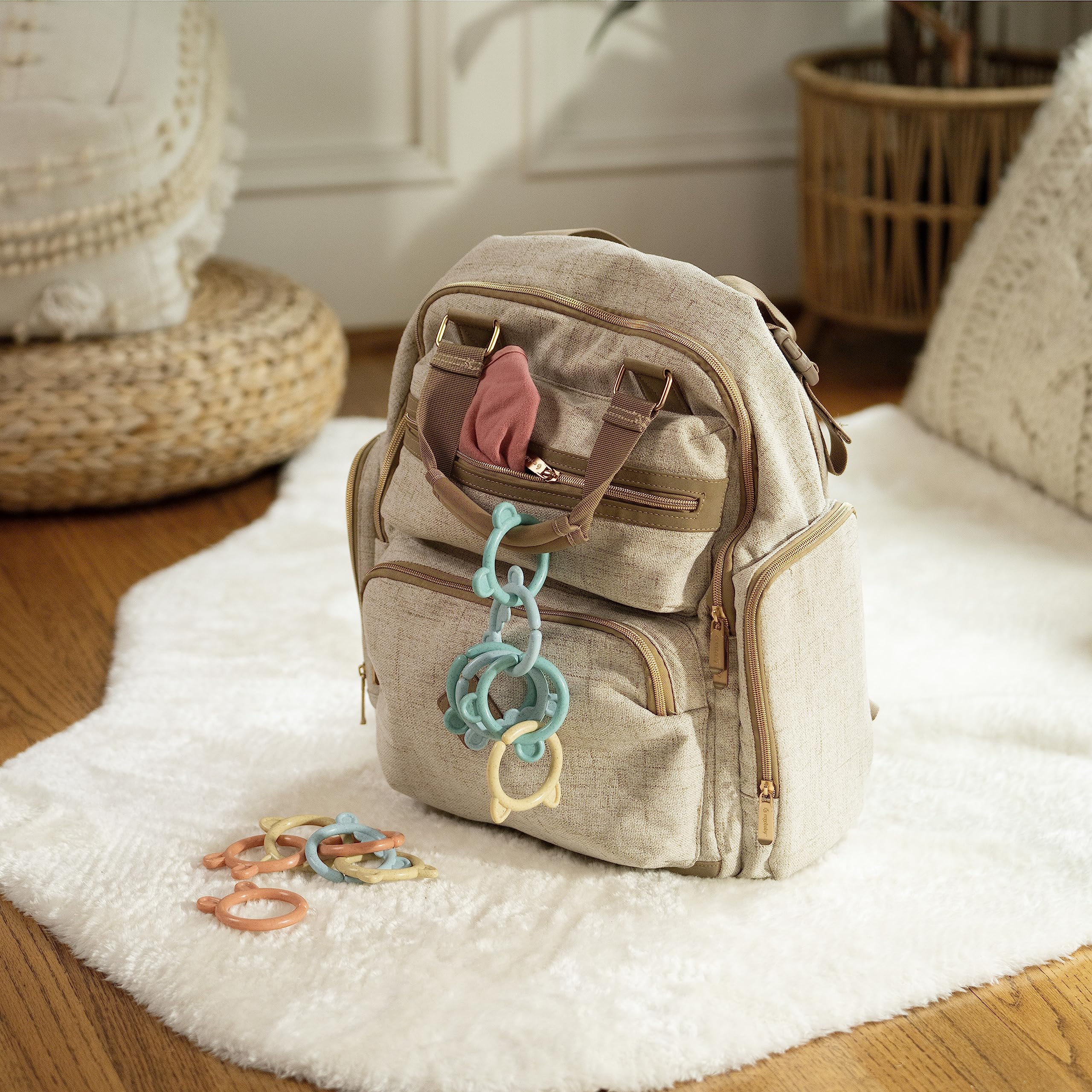 Foto 3 | Toy Links Ingenuity Sheppy's Squad For Newborn+ (12 Enlaces) - Venta Internacional.