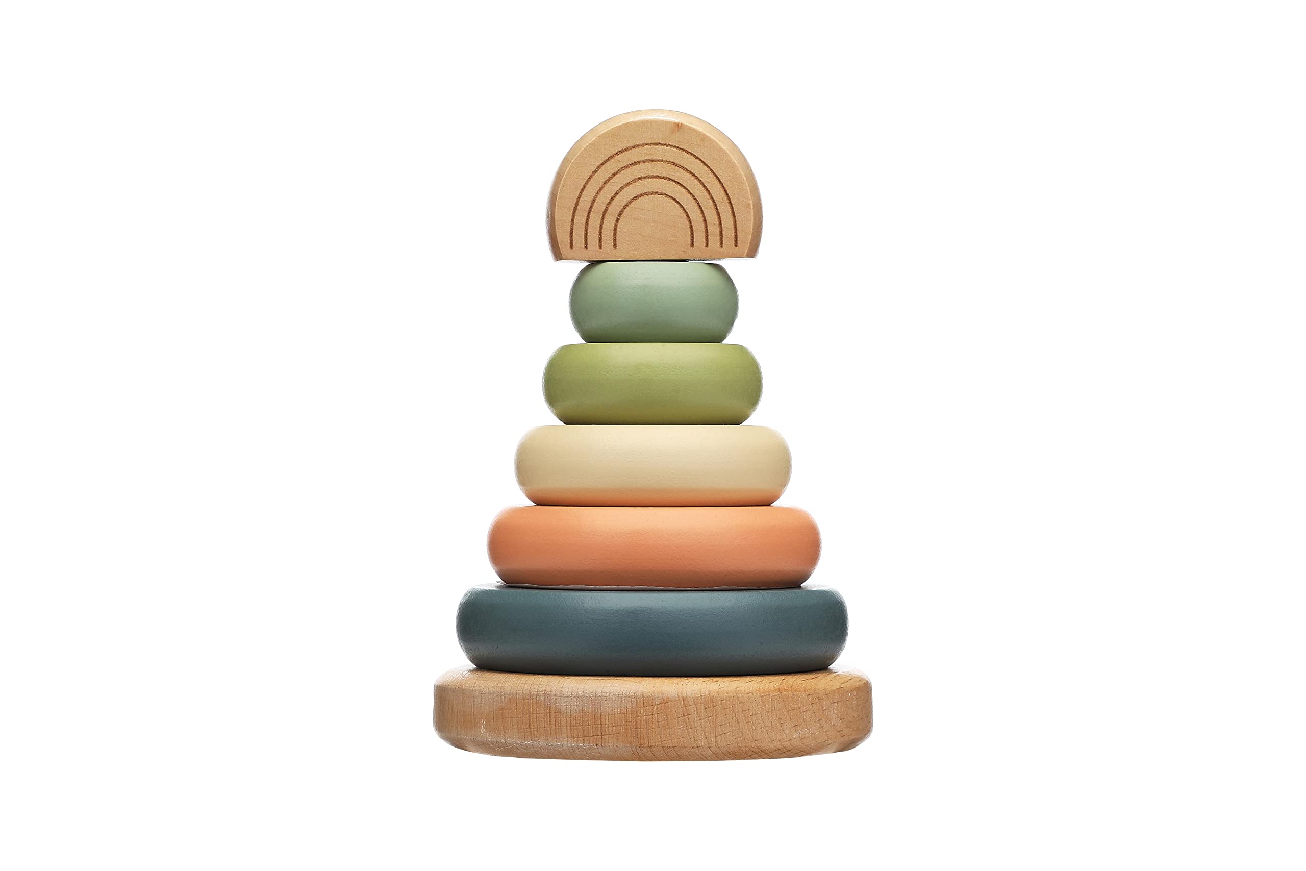 Juguete Apilable Rainbow Toy Pearhead Para Bebés De 12 Meses O Más - Venta Internacional.