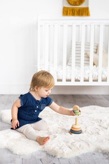 Foto 7 | Juguete Apilable Rainbow Toy Pearhead Para Bebés De 12 Meses O Más - Venta Internacional.