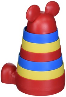 Foto 2 | Stacker Toy Green Toys Mickey Mouse Fabricado En Ee. Uu. - Venta Internacional.
