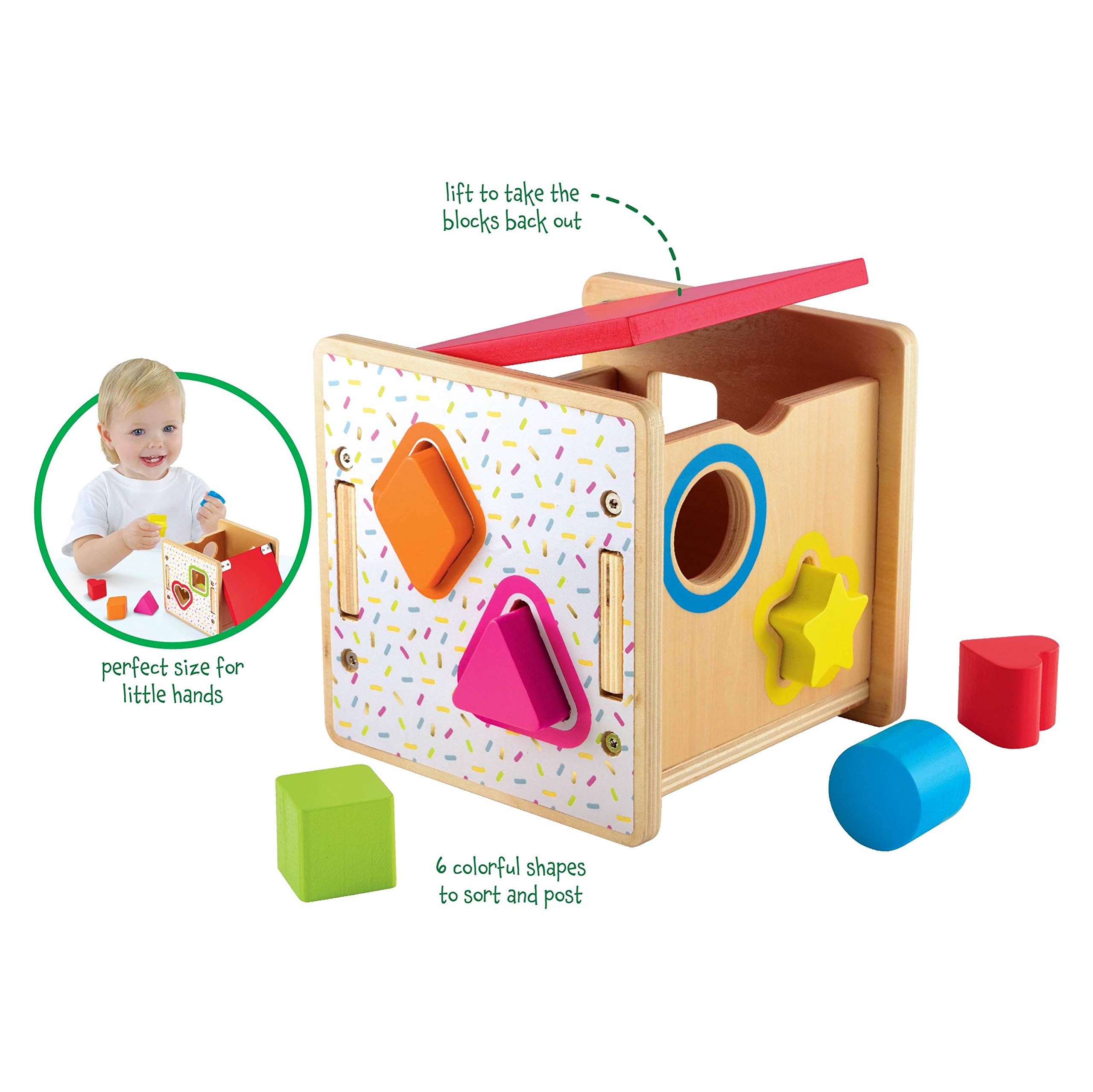 Foto 8 pulgar | Clasificador De Formas De Madera Toy Early Learning Centre Para Niños De Más De 18 M - Venta Internacional.