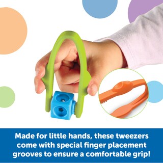 Foto 2 | Tweezers Learning Resources Easy-grip Preescolar De Más De 2 Años - Venta Internacional.