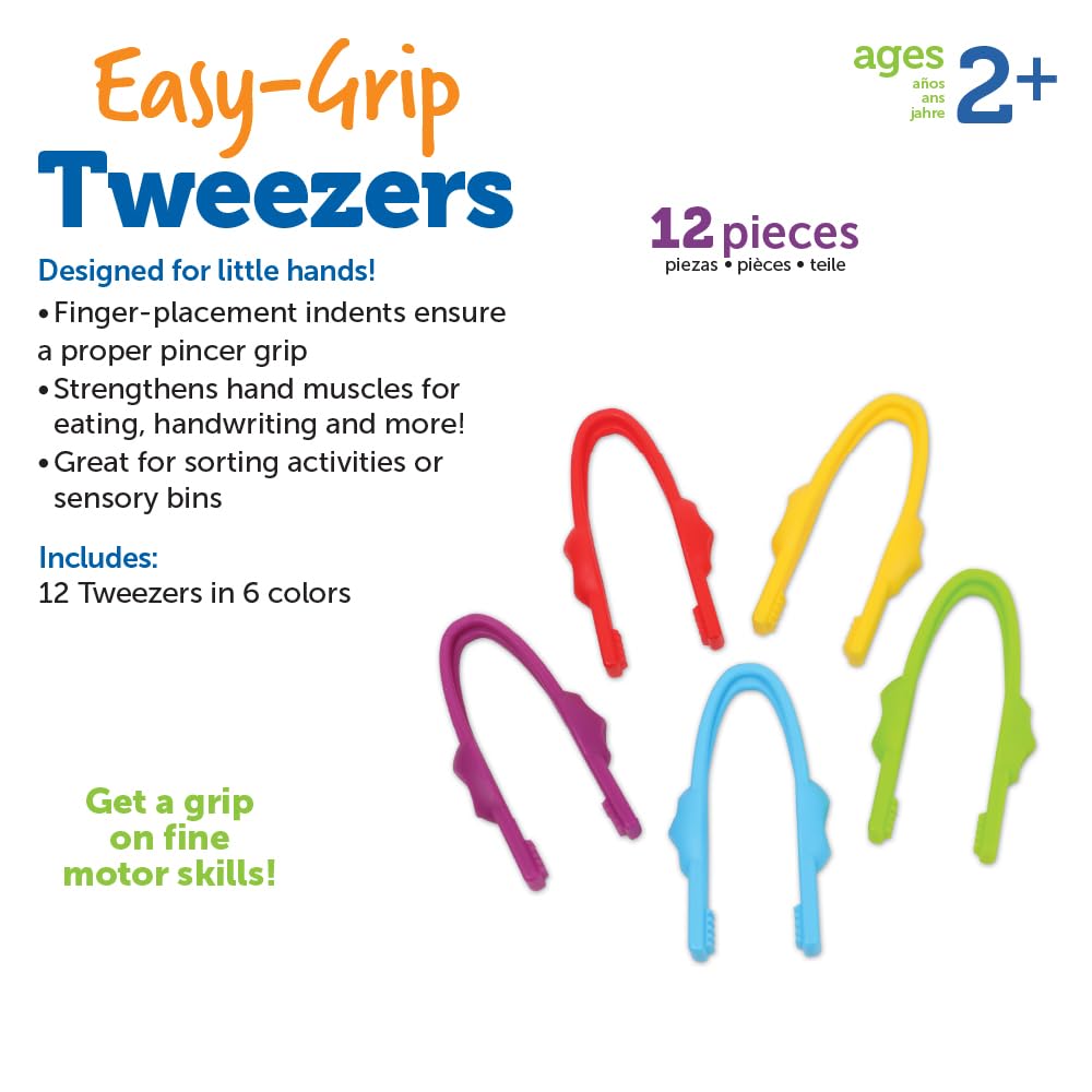 Foto 7 pulgar | Tweezers Learning Resources Easy-grip Preescolar De Más De 2 Años - Venta Internacional.