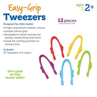 Foto 6 | Tweezers Learning Resources Easy-grip Preescolar De Más De 2 Años - Venta Internacional.
