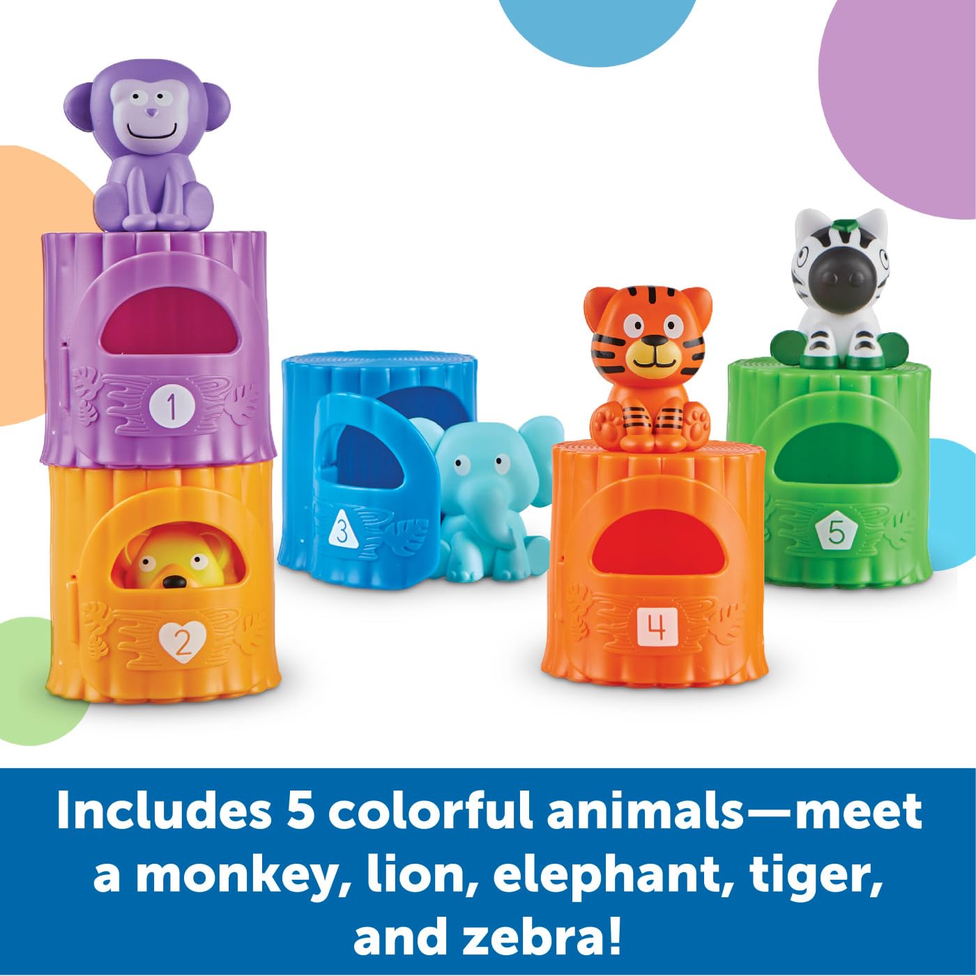 Foto 3 pulgar | Juguetes Didácticos | Recursos De Aprendizaje | Peekaboo Learning Jungle - Venta Internacional.
