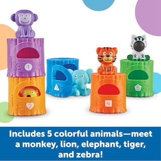 Foto 2 | Juguetes Didácticos | Recursos De Aprendizaje | Peekaboo Learning Jungle - Venta Internacional.