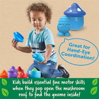 Foto 3 | Juguetes De Aprendizaje Preescolar | Recursos De Aprendizaje | Peekaboo Gnome Homes - Venta Internacional.