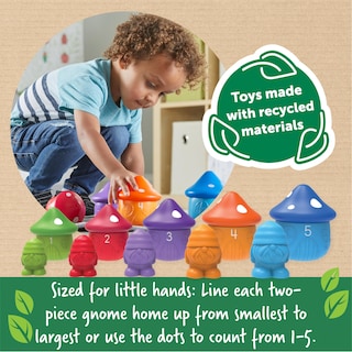 Foto 4 | Juguetes De Aprendizaje Preescolar | Recursos De Aprendizaje | Peekaboo Gnome Homes - Venta Internacional.