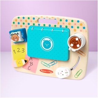 Foto 2 | Tablero De Actividades De Escritorio Toy Melissa & Doug De Madera Para Trabajar Y Jugar - Venta Internacional.