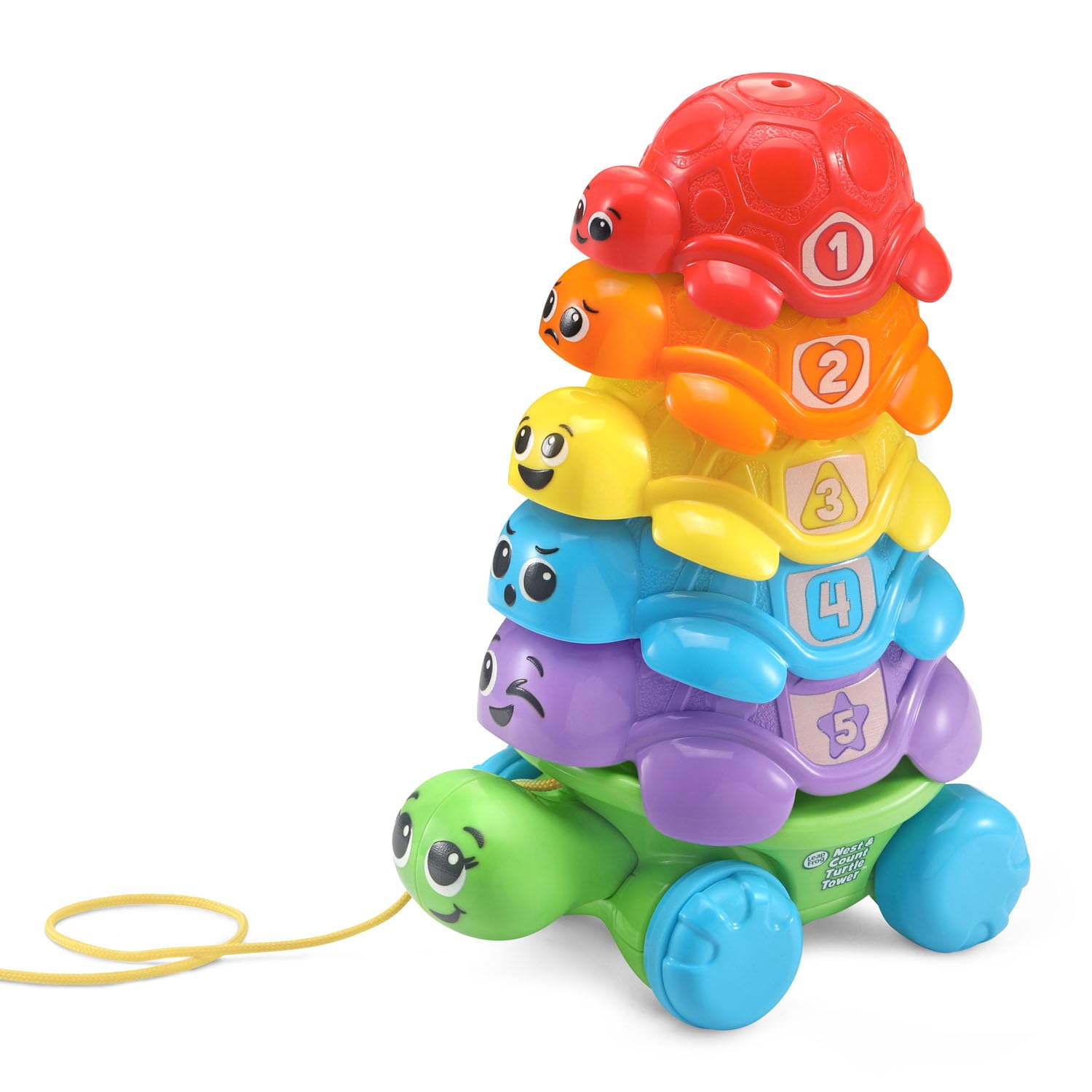 Toy Leapfrog Nest And Count Turtle Tower Durante Más De 12 Meses - Venta Internacional.