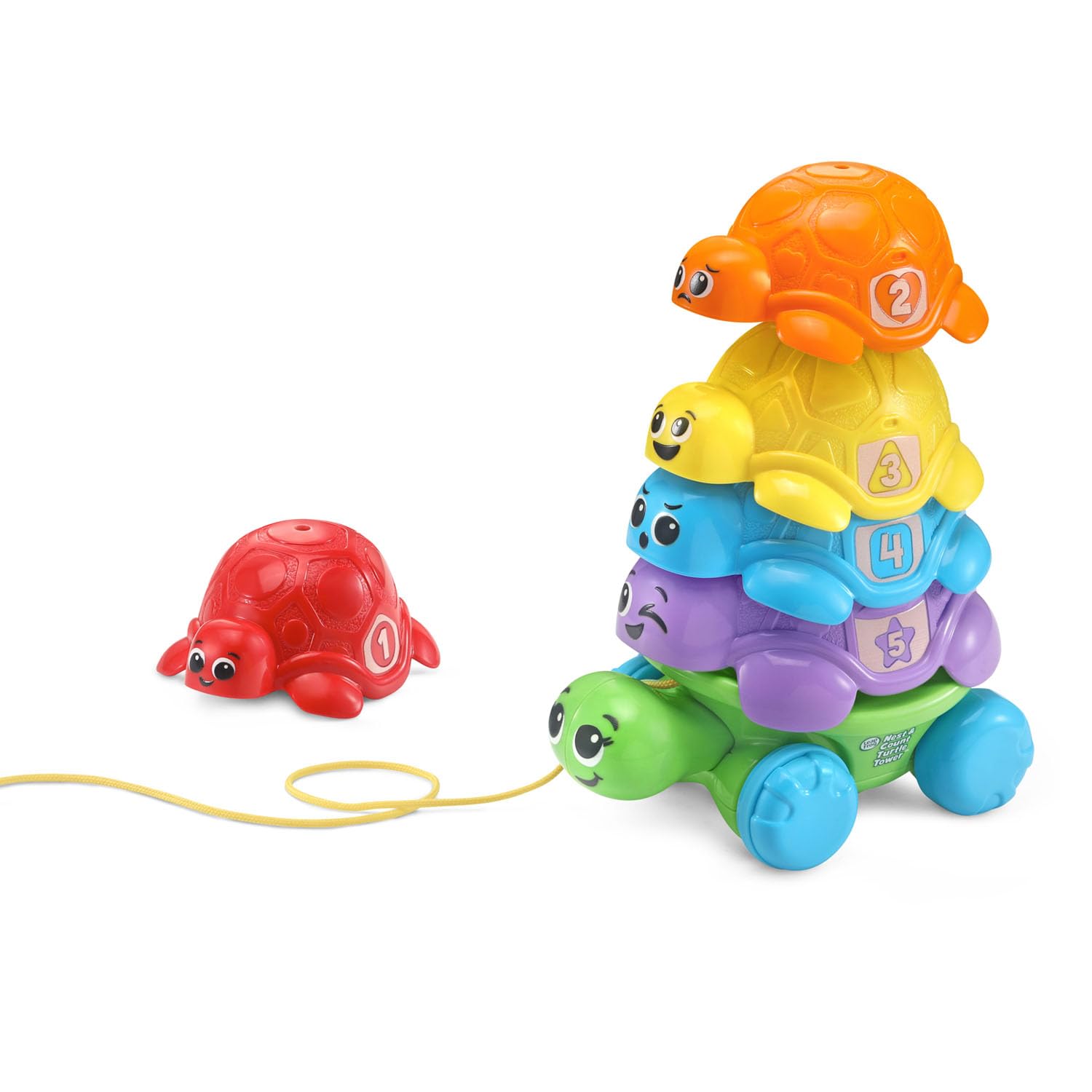 Foto 4 pulgar | Toy Leapfrog Nest And Count Turtle Tower Durante Más De 12 Meses - Venta Internacional.