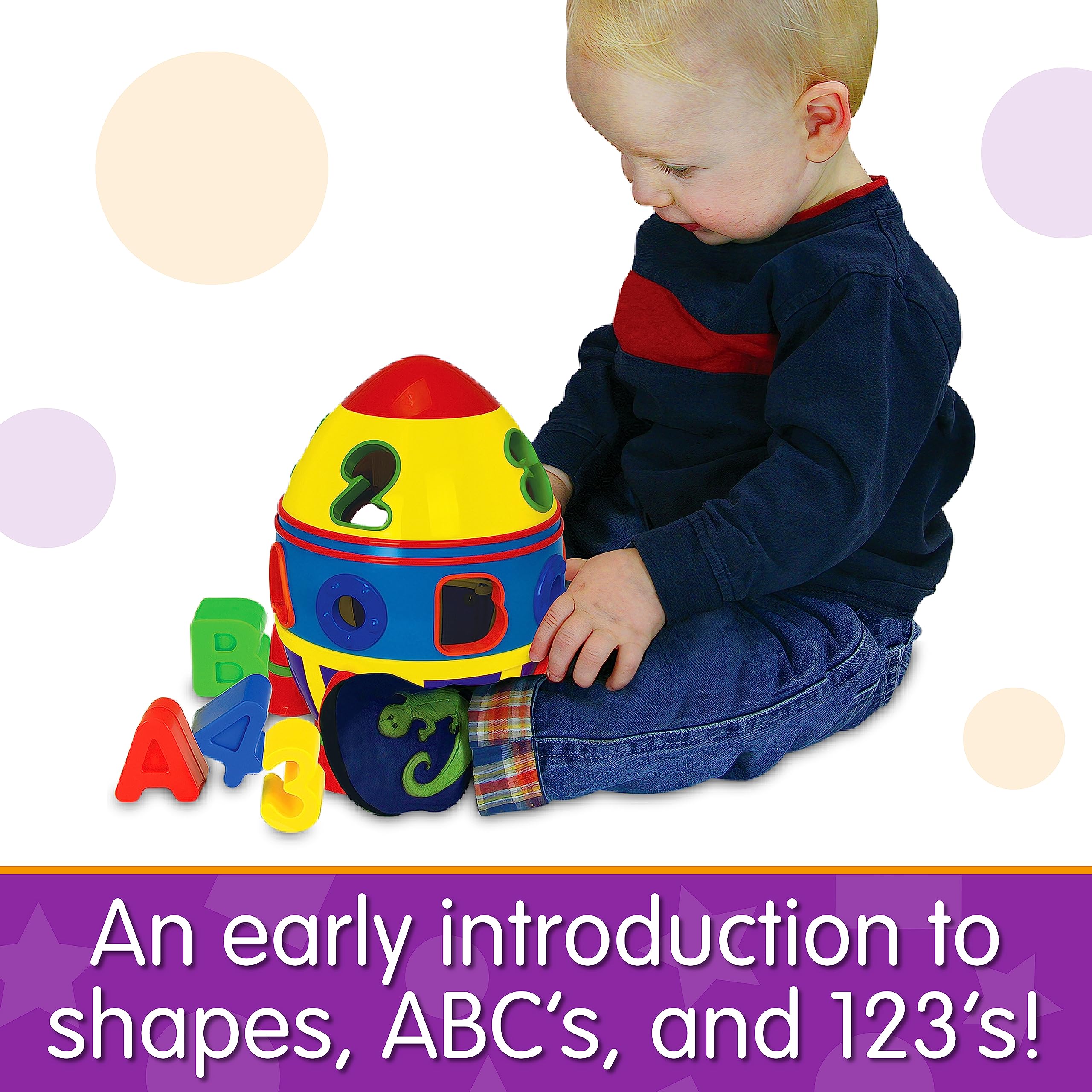 Foto 4 pulgar | Shape Sorter The Learning Journey Rocket Early Learning - Venta Internacional.